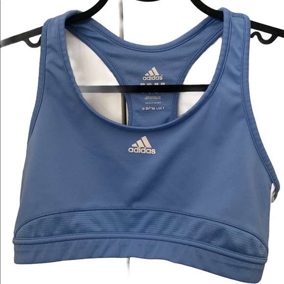 adidas Other - Adidas blue sports bra size large